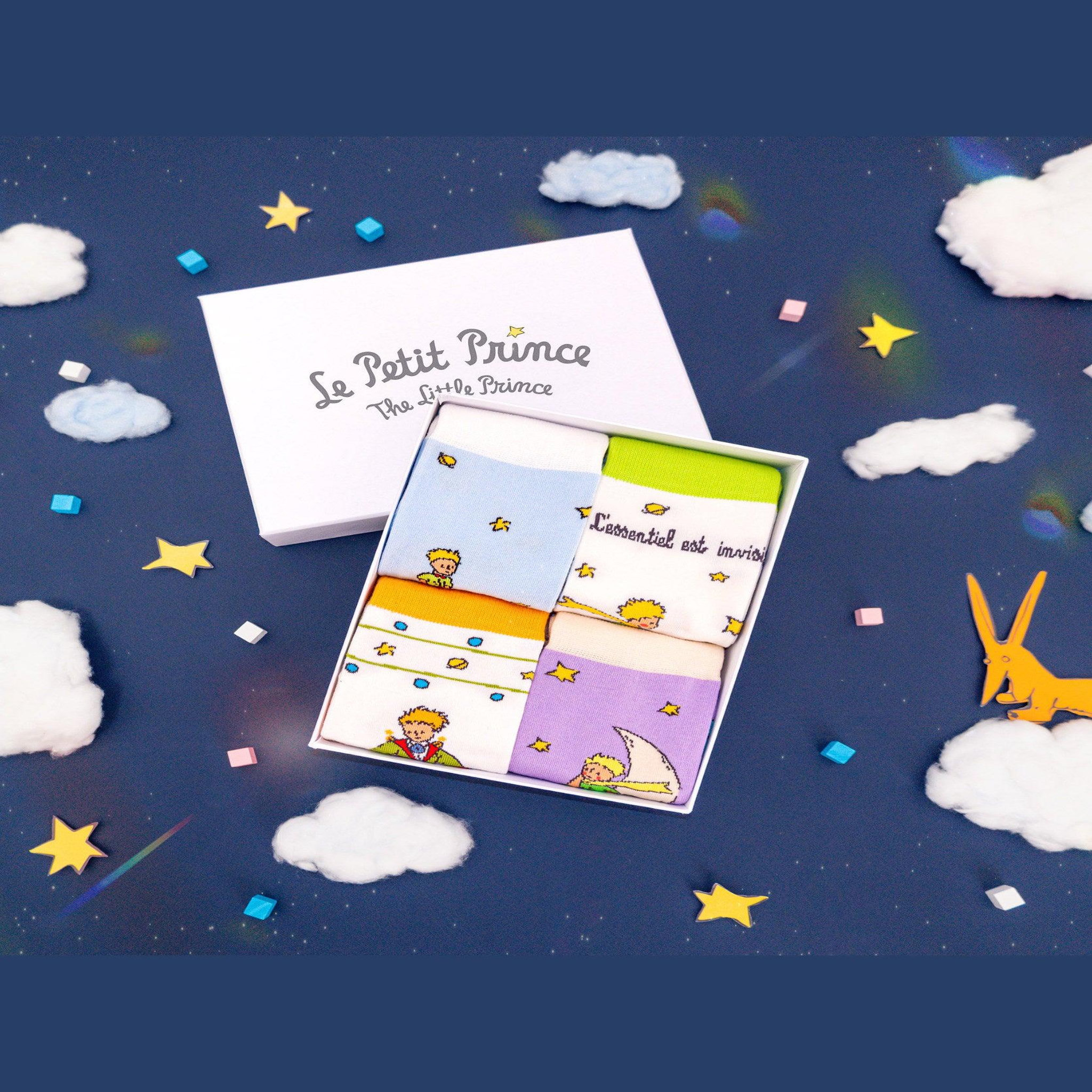 SOCK AFFAIRS Coffret chaussettes le petit prince. Coloris disponibles : Multicolore