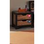 Voir la diapositive 3 : Paris Prix Pack - Lit Enfant & Chevet  Alex  90x200cm Marron & Noir