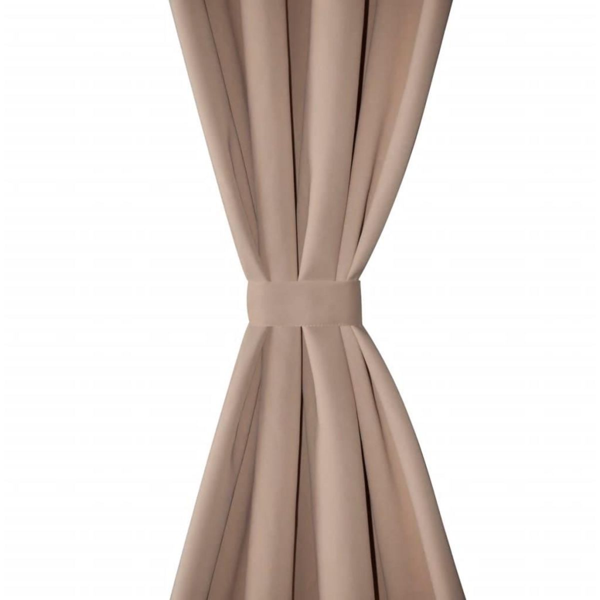 VIDAXL 2 pcs Rideau Blackout Occultant Creme avec Œillets en metal 135x245cm