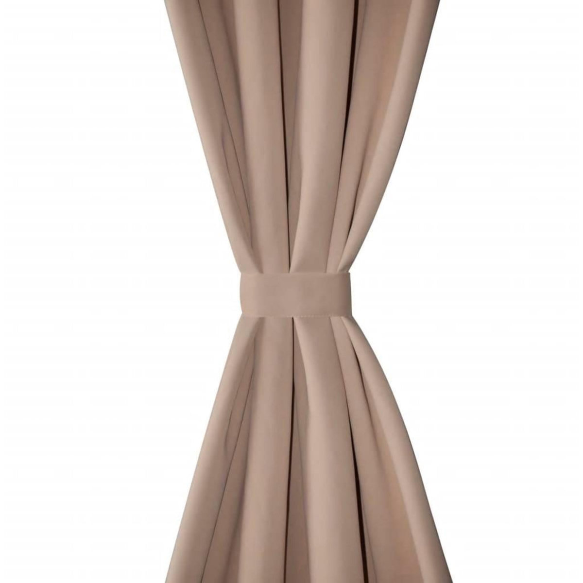 VIDAXL 2 pcs Rideau Blackout Occultant Creme avec Œillets en metal 135x245cm