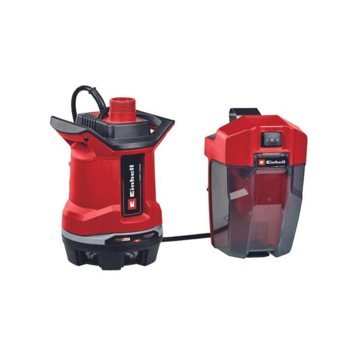 Einhell Pompe d'évacuation eaux usées sans fil GE-DP 18/25 Li Solo - sans batterie