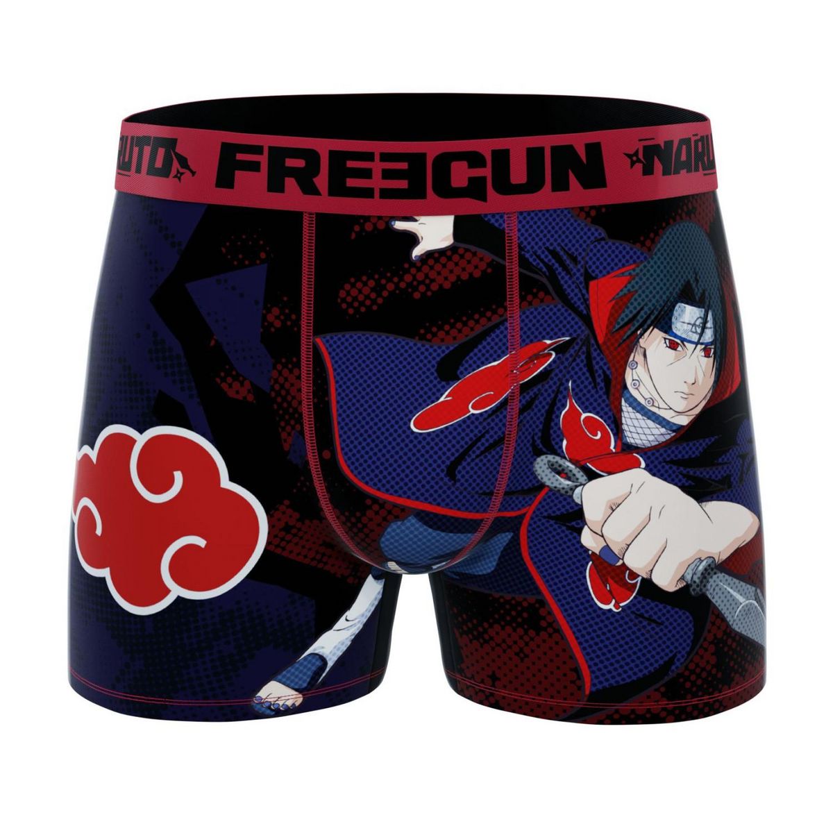 FREEGUN Lot de 3 boxers enfant Naruto Classic