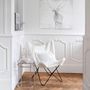 Voir la diapositive 2 : Paris Prix Support Chaise en Métal  Scandinave  87cm Noir