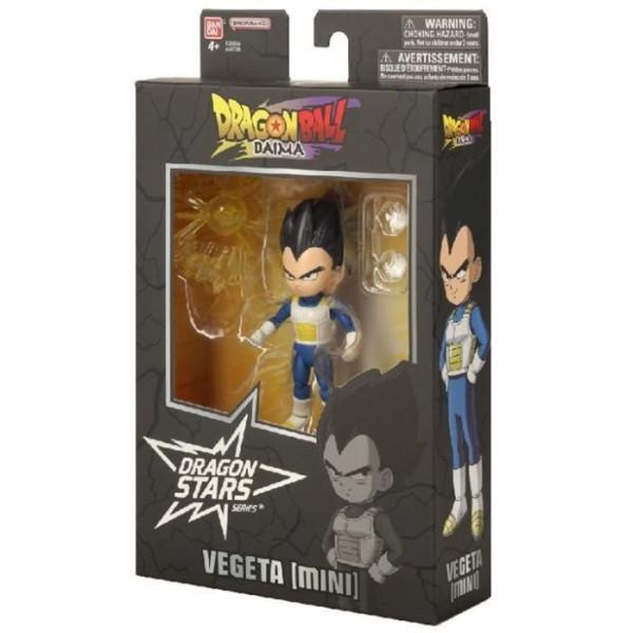 BANDAI Figurine articulée Dragon Star 17 cm - Mini Vegeta - BANDAI - Dragon Ball Daima Kid Vegeta - 4 ans et +
