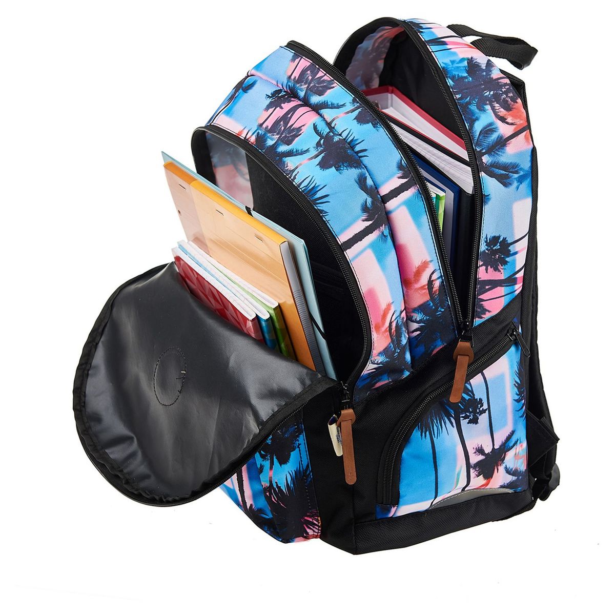 LONGBOARD Sac à dos 2 compartiments noir LONGBOARD