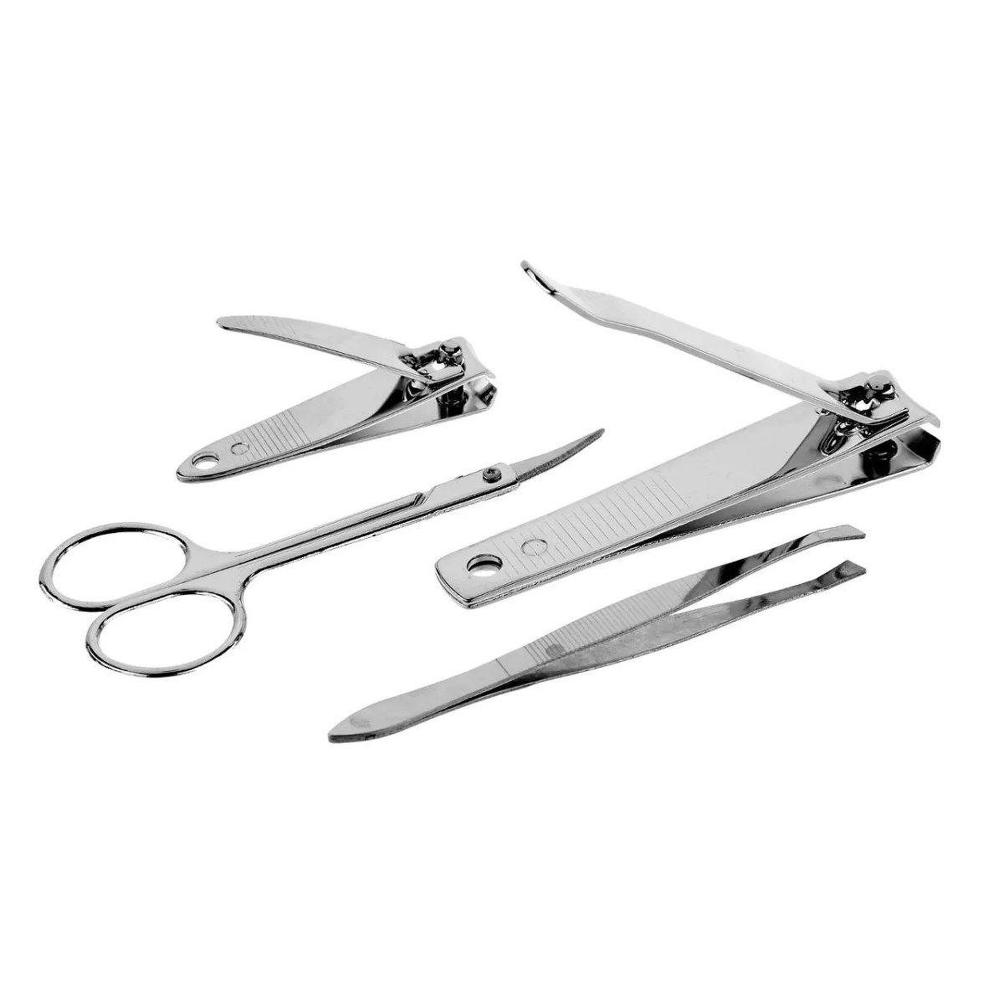 Body beauty Set manucure 4 pièces  beauty  9cm argent & gris