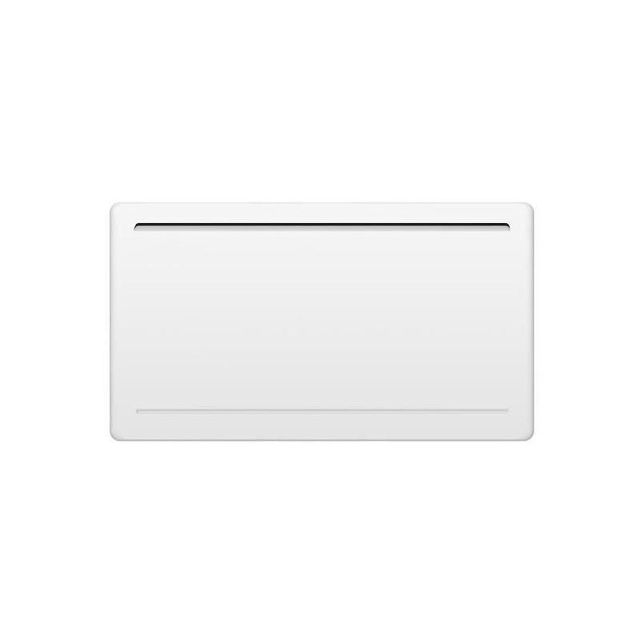 Voir la diapositive 2 : OCEANIC Radiateur électrique fixe a inertie seche céramique 1500W OCEANIC Rubis - Design galbé - Blanc - NF