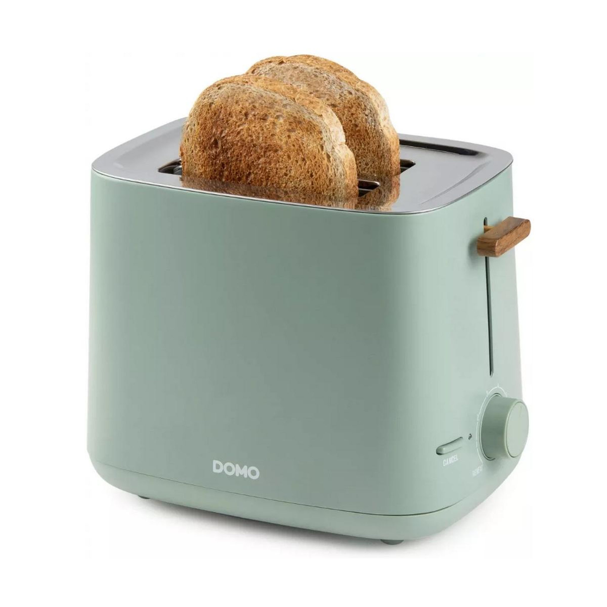 Domo Grille-pain 2 fentes 1000w vert - do973t