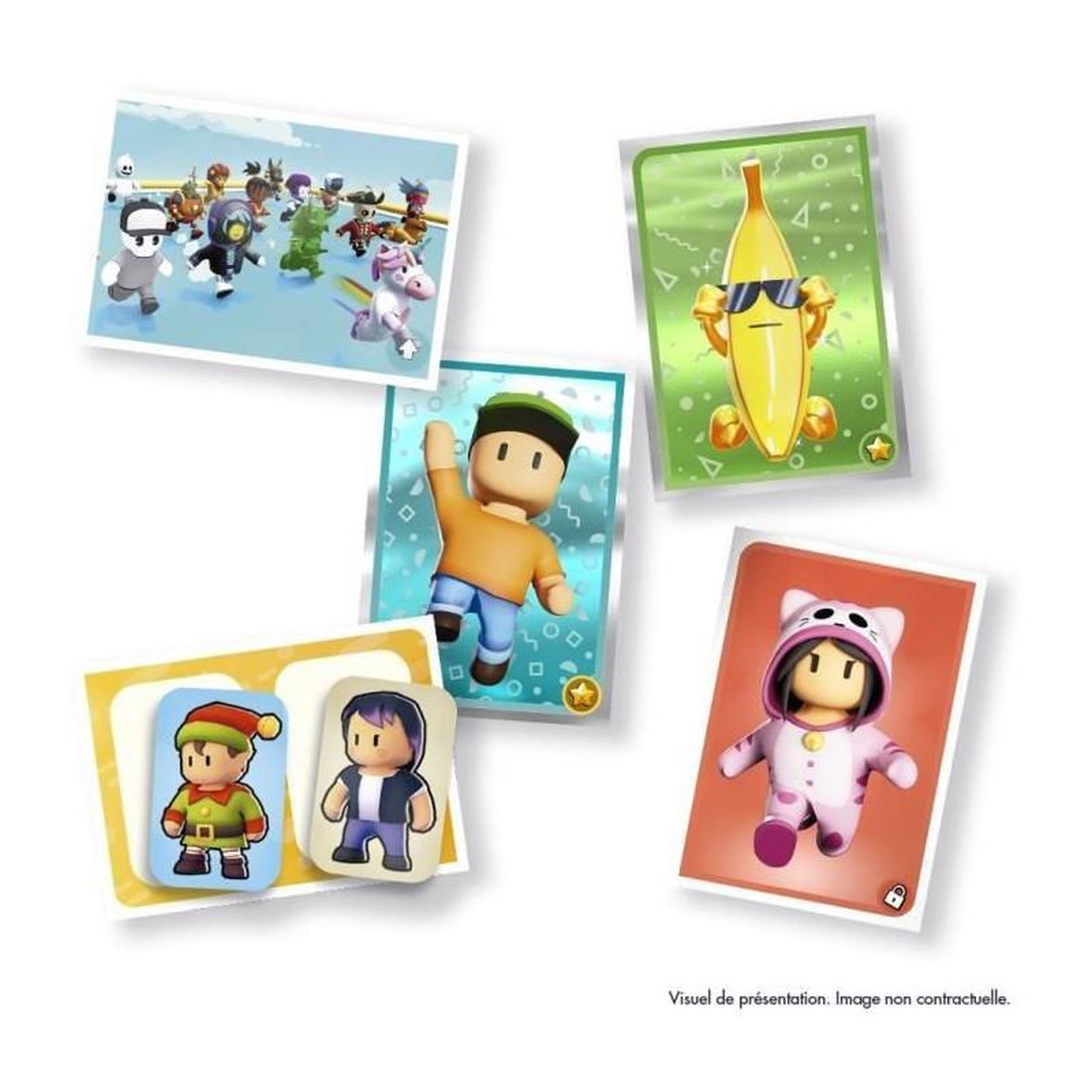 Voir la diapositive 3 : Panini Boîte stickers - PANINI - Stumble Guys - 36 pochettes - Collection officielle