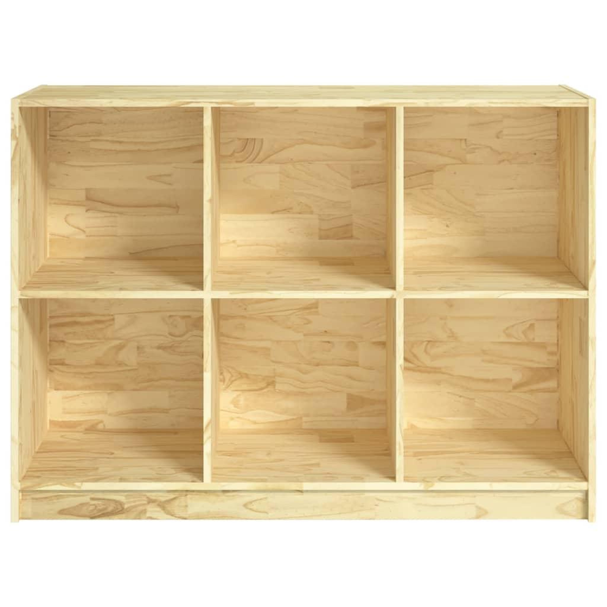 Voir la diapositive 3 : VIDAXL Bibliotheque 104x33x76 cm bois de pin massif