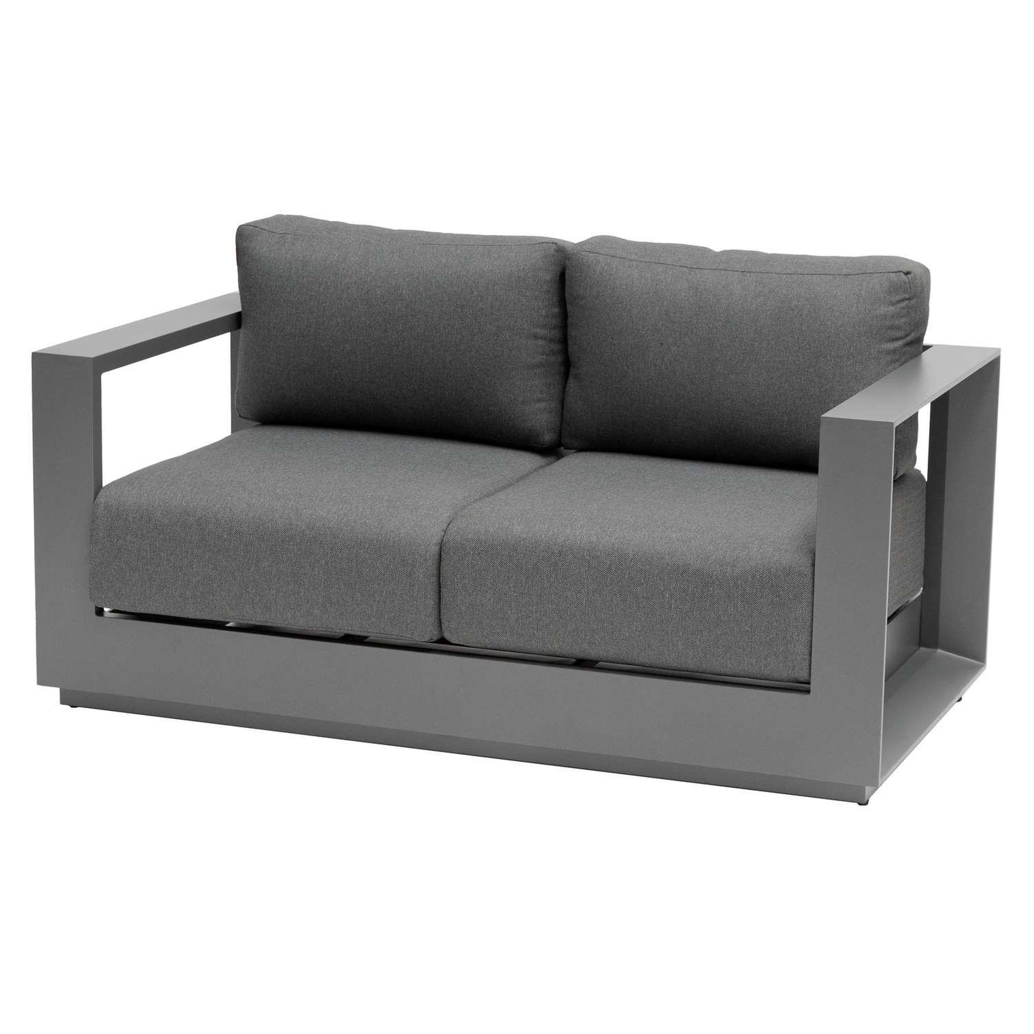 Voir la diapositive 1 : HESPERIDE Canapé de jardin en aluminium allure