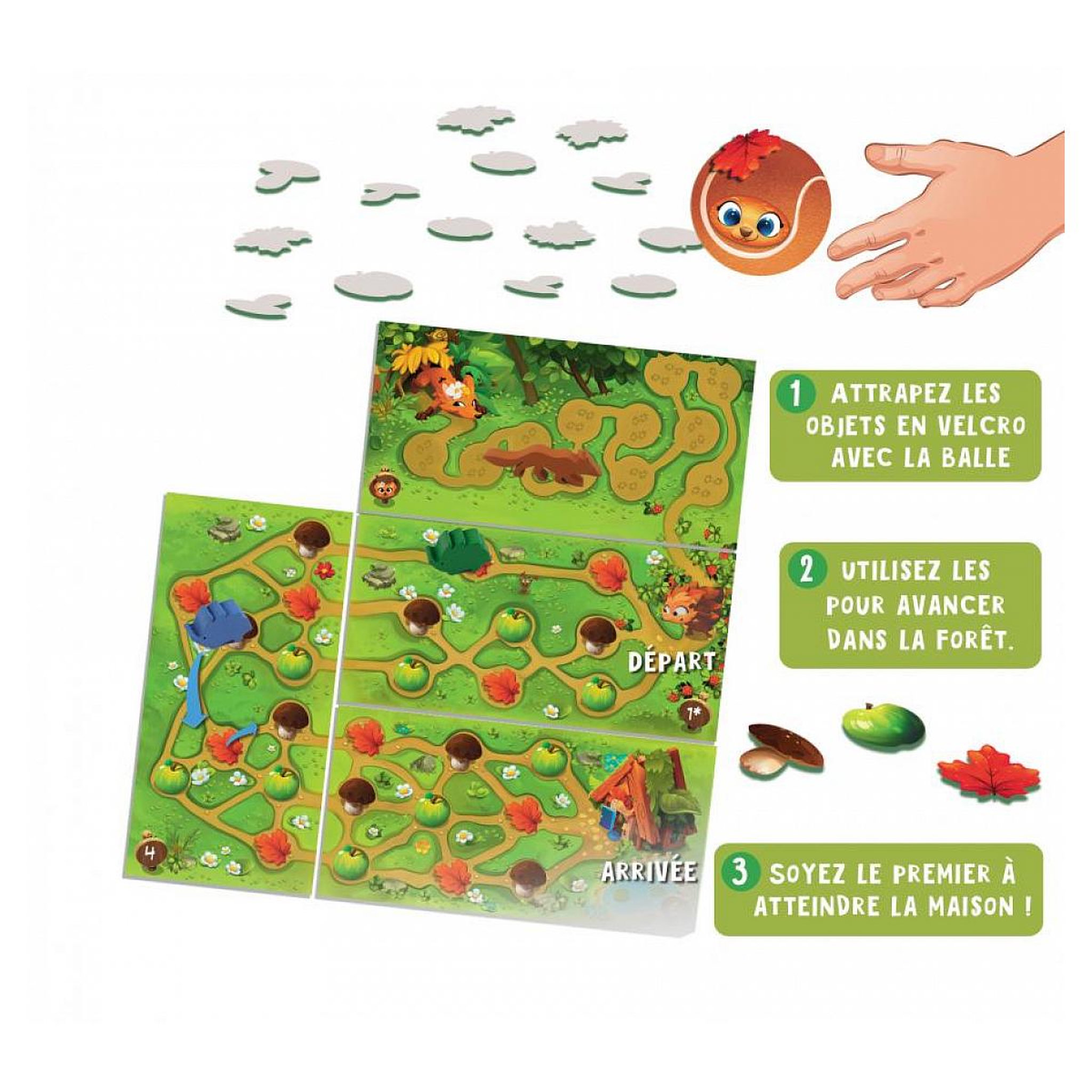 Voir la diapositive 2 : Gigamic Le hérisson qui Roulapik - La course de galipettes !