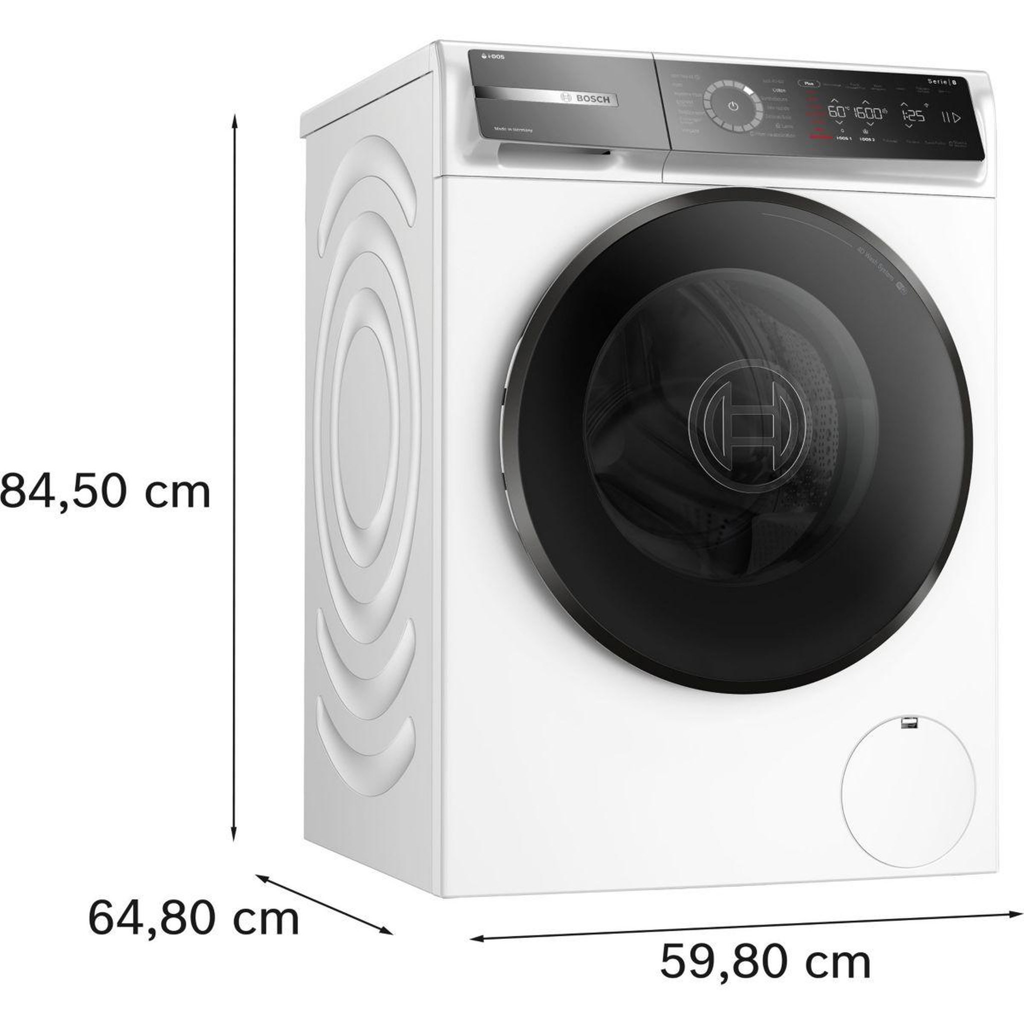 Voir la diapositive 4 : BOSCH Lave linge hublot wgb256a2fr