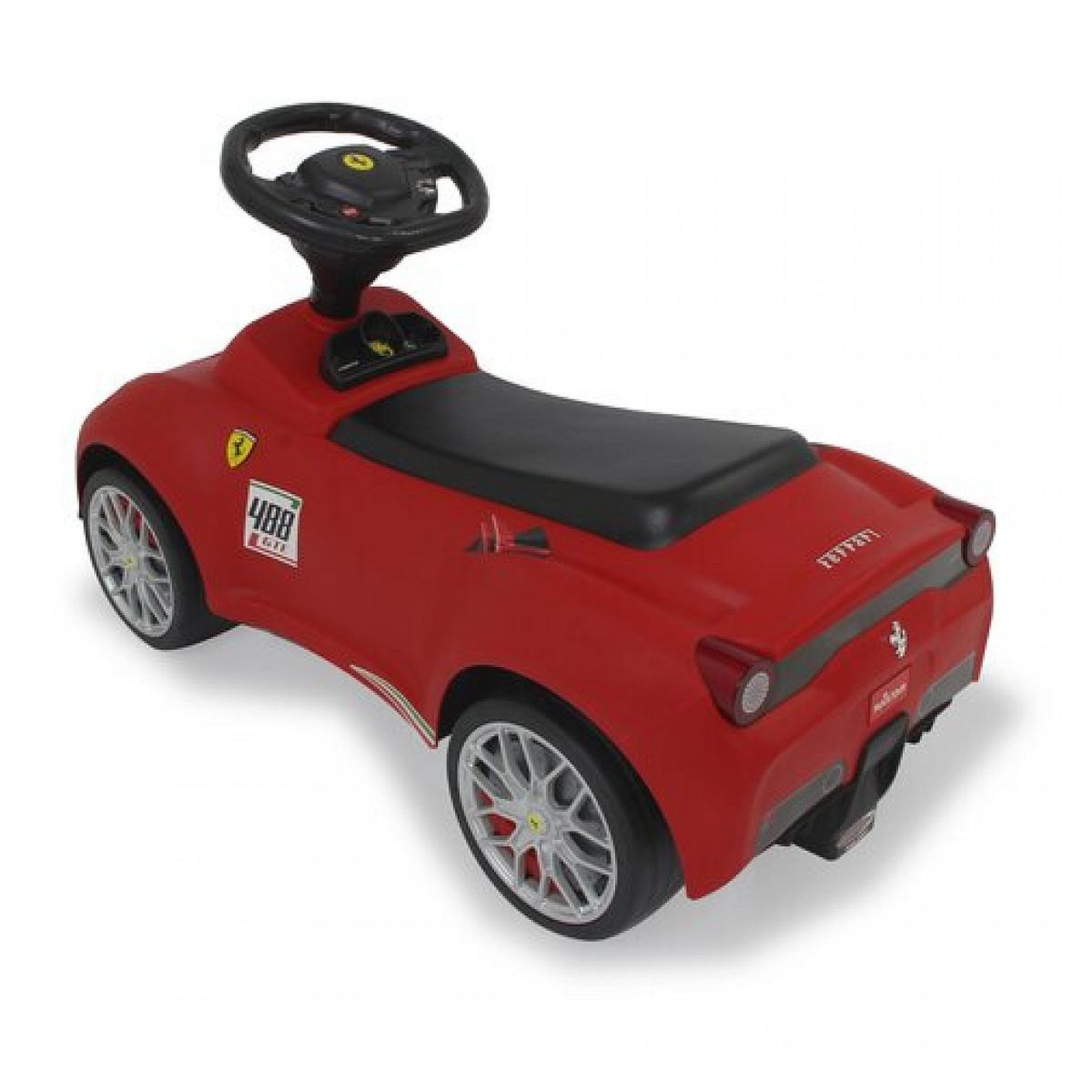 Voir la diapositive 2 : Jamara Push Car Ferrari 488 rouge