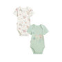 Voir la diapositive 1 : Petit Béguin Lot de 2 bodies bébé manches courtes Arya