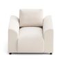 Voir la diapositive 6 : LISA DESIGN Camelia - fauteuil avec poche en velours