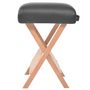 Voir la diapositive 4 : VIDAXL Table de massage pliable et tabouret 10 cm d'epaisseur Noir