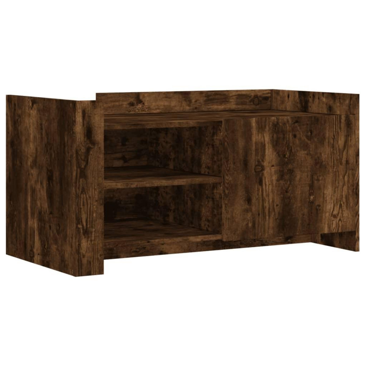 VIDAXL Table basse chene fume 100x50x50 cm bois d'ingenierie