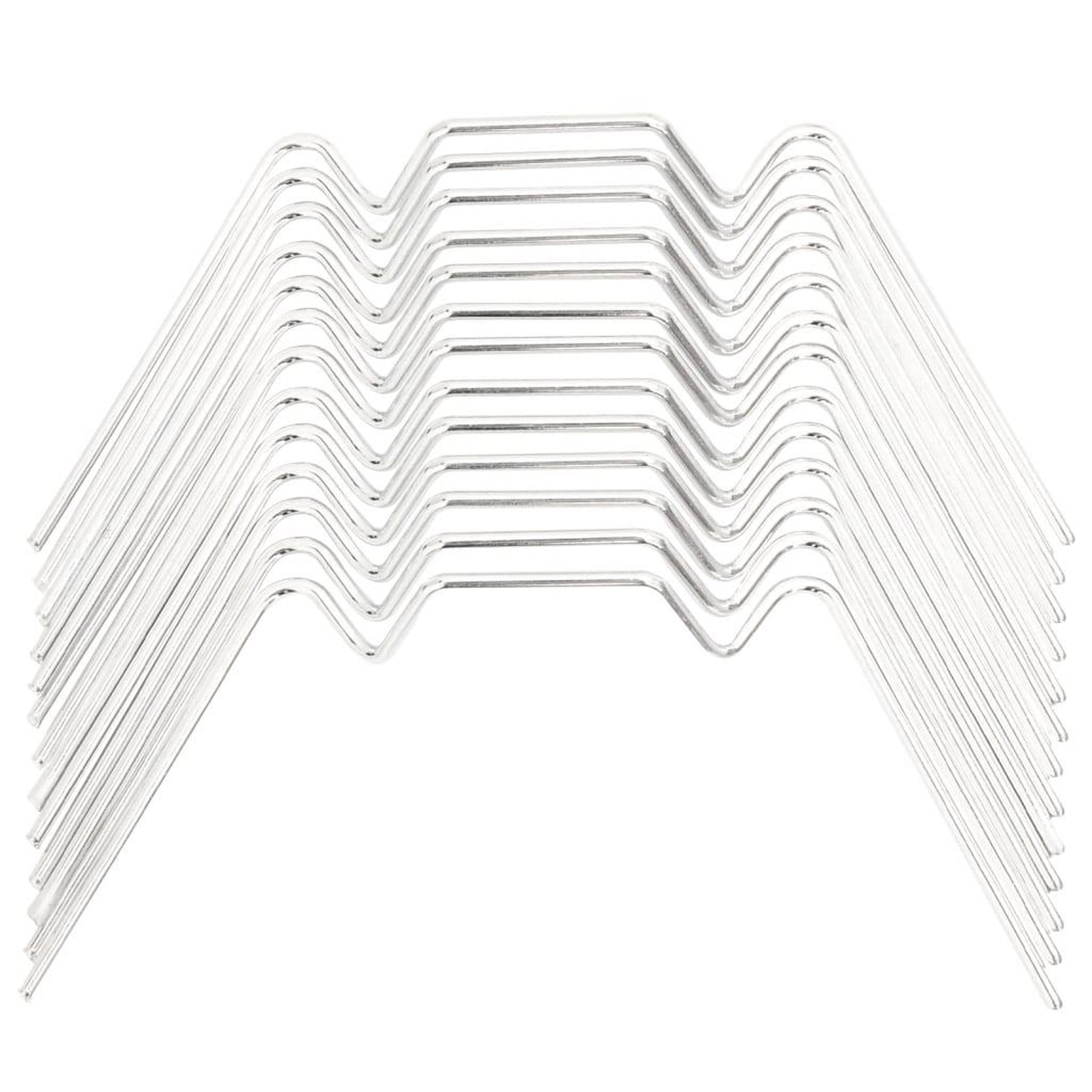 Voir la diapositive 5 : VIDAXL Clips pour serre 50 pcs type W acier galvanise