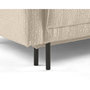 Voir la diapositive 5 : LISA DESIGN Charlie - canapé d'angle réversible 4 places - convertible avec coffre - en tissu velours relief