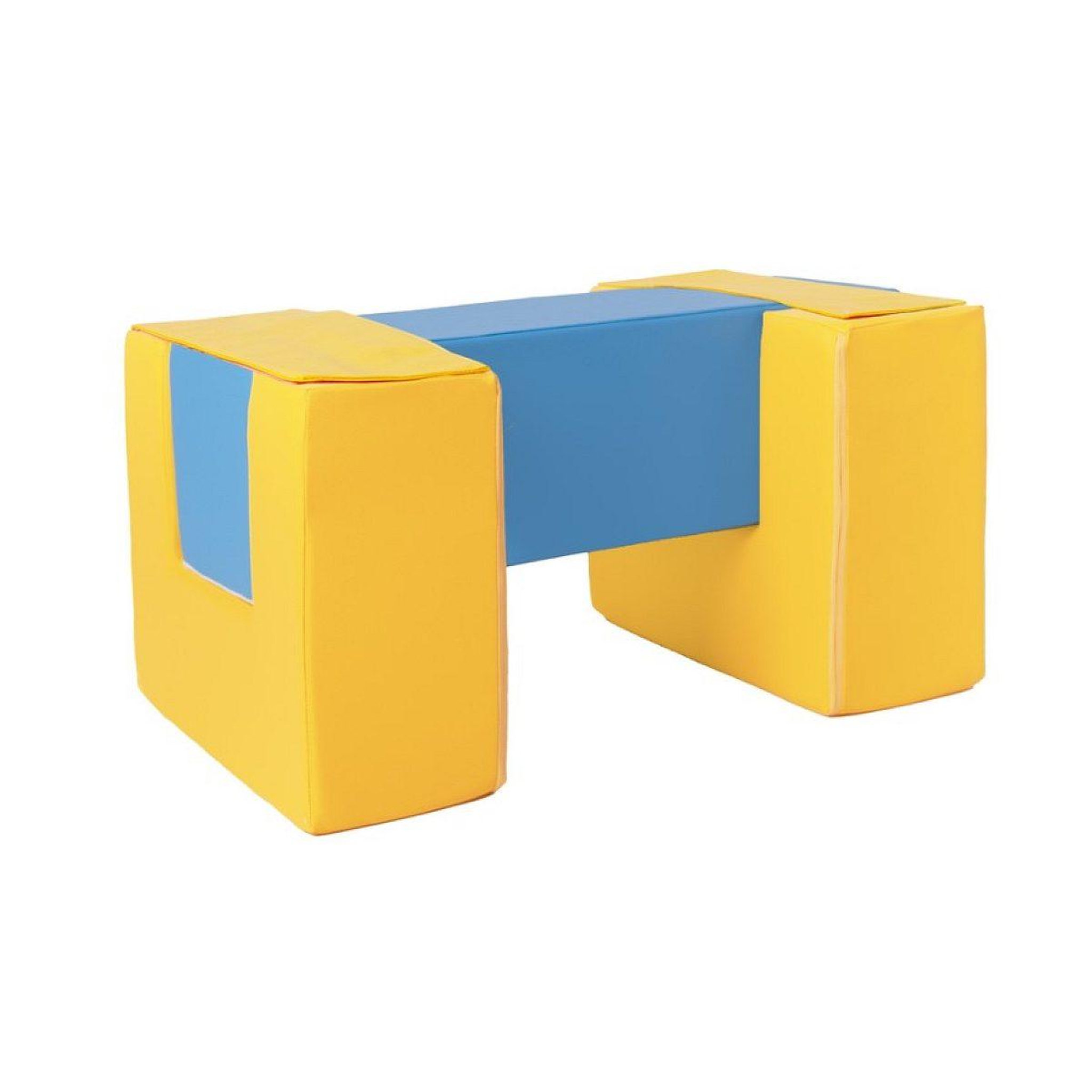 VELINDA 3 blocs en mousse jaune bleu