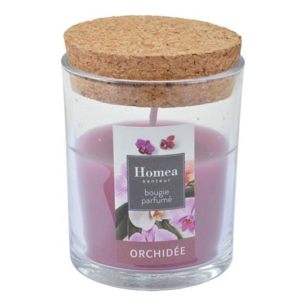 Paris Prix Bougie Verrine Parfumée  Essentiel II  8cm Orchidée