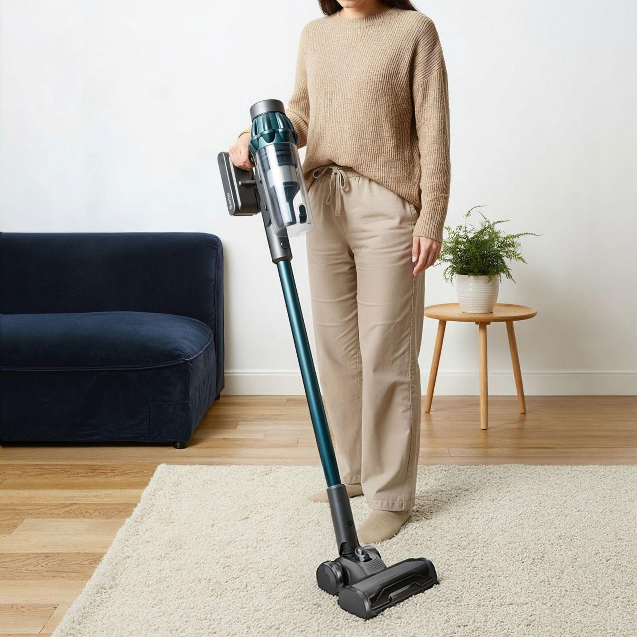 Voir la diapositive 3 : H.Koenig Aspirateur balai upx32u 2 en 1 avec brosse de lavage pour sols durs