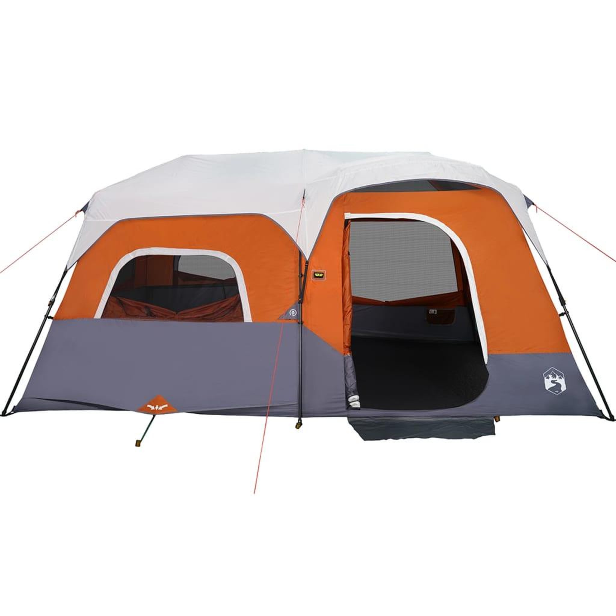 Voir la diapositive 5 : VIDAXL Tente familiale avec LED 9 personnes a degagement rapide