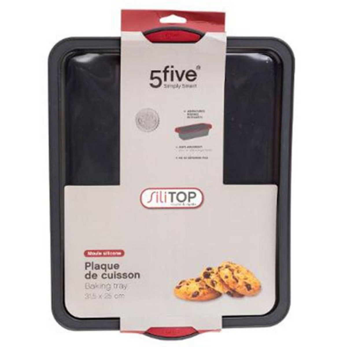 FIVE Plaque de Cuisson Silicone  Silitop  36cm Gris