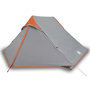 Voir la diapositive 2 : VIDAXL Tente de camping 2 personnes gris impermeable