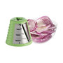 Voir la diapositive 3 : MOULINEX Râpe légumes électrique DJ753E10 FRESH EXPRESS ARGENT 3 CONES