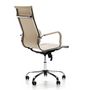 Voir la diapositive 4 : VS VENTA-STOCK Fauteuil de Bureau Londres inclinable Taupe, Cuir synthétique