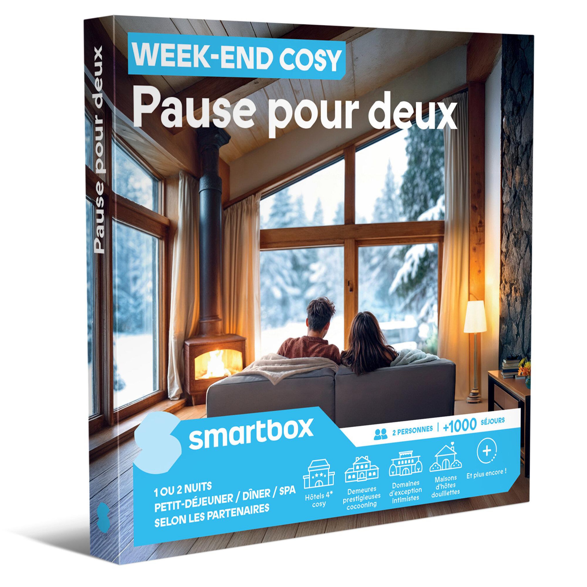 Smartbox Week-end cosy - pause pour deux - coffret cadeau séjour