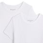 Voir la diapositive 3 : INEXTENSO Lot de 2 t-shirts manches courtes unis garçon