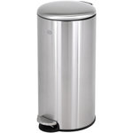 ESSENTIEL B Poubelle de cuisine manuelle ronde 30L avec pedale