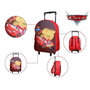 Voir la diapositive 5 : Bagtrotter BAGTROTTER Sac à dos à roulettes 31 cm Disney Cars Rouge