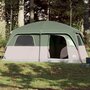 Voir la diapositive 1 : VIDAXL Tente de cabine familiale 10 personnes vert impermeable