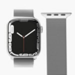 VONMAHLEN VonMählen Watchstrap for Apple Milanese Loop Case 1 Band One silver (AWS00093)