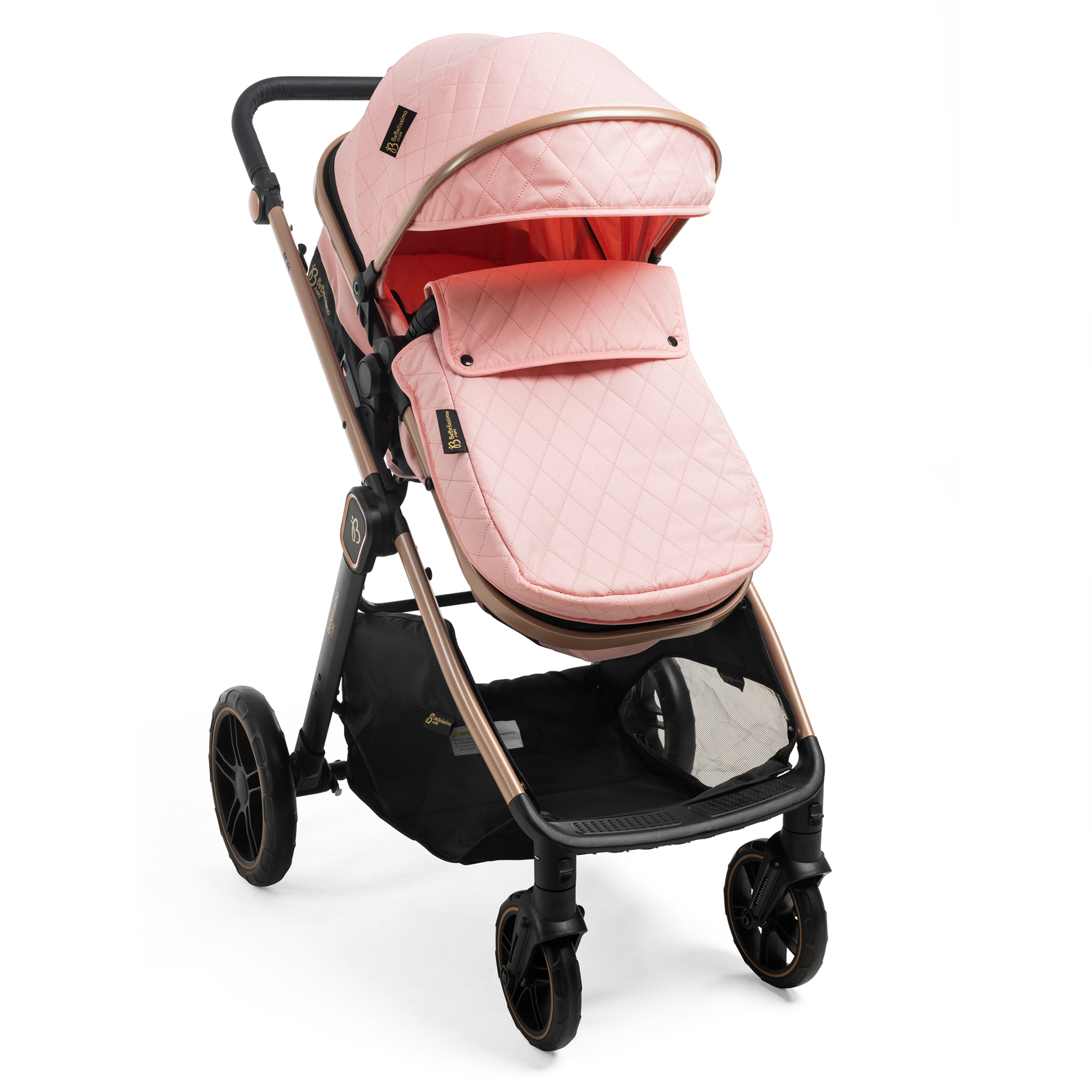 Voir la diapositive 5 : BEBELISSIMO Poussette combinée trio 3 en 1 - siège auto 0+ IRIS – nacelle