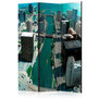 Voir la diapositive 1 : Paris Prix Paravent 3 Volets  Urban Architecture of Chicago  135x172cm