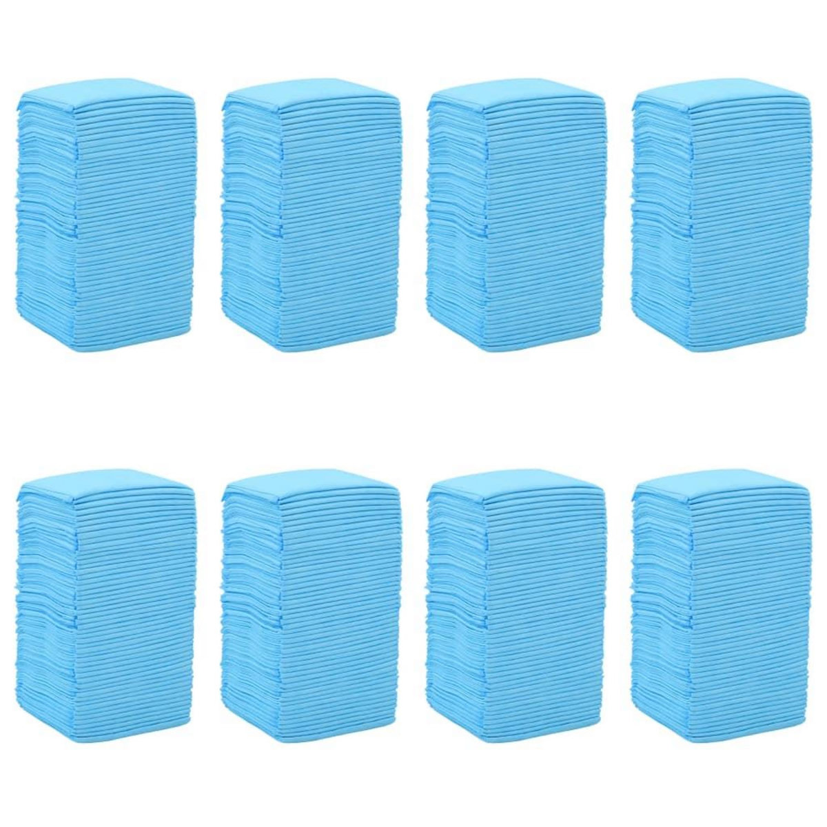 VIDAXL Tapis d'hygiene pour chiens 400 pcs 60 x 60 cm Tissu non tisse