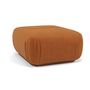Voir la diapositive 4 : LISA DESIGN Penelope - pouf en velours texturé