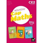 CAP MATHS CE2 CYCLE 2. CAHIER DE GEOMETRIE + MANUEL, EDITION 2022, Charnay Roland