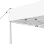 Voir la diapositive 5 : VIDAXL Tente de reception pliable Aluminium 4,5x3 m Blanc