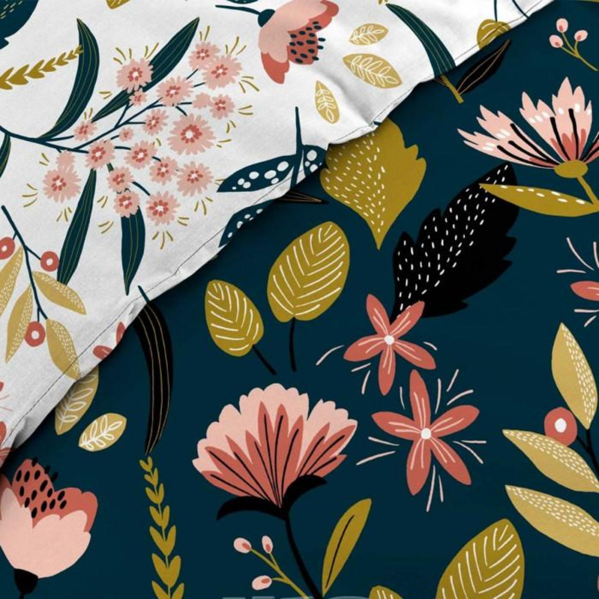 Paris Prix Parure de Lit 3 Pièces  Stessy  240x220cm Marine