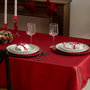 Voir la diapositive 2 : FEERIC LIGHT & CHRISTMAS Nappe de Noël Paillettes