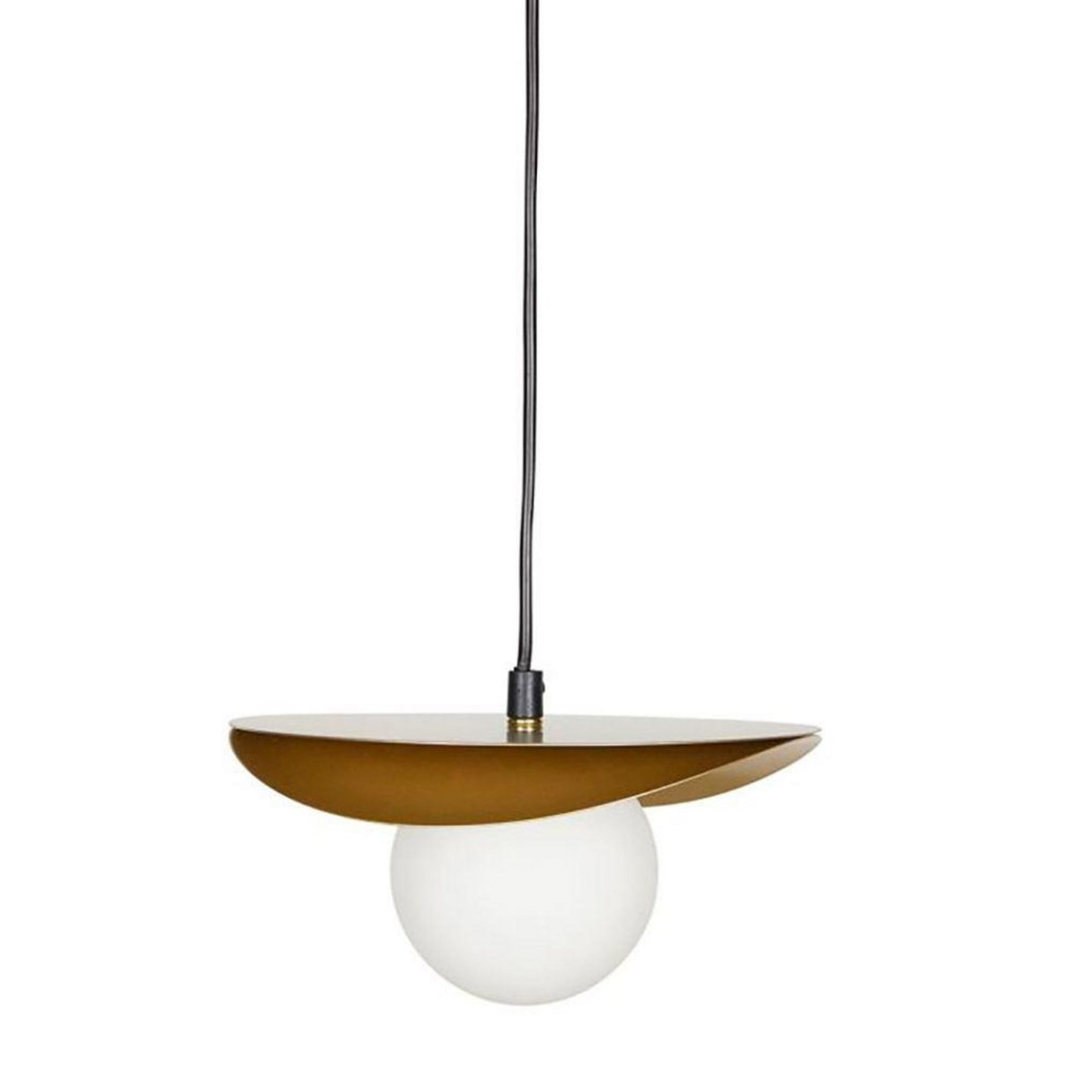 OSTARIA Suspension métal verre Demoiselle D22