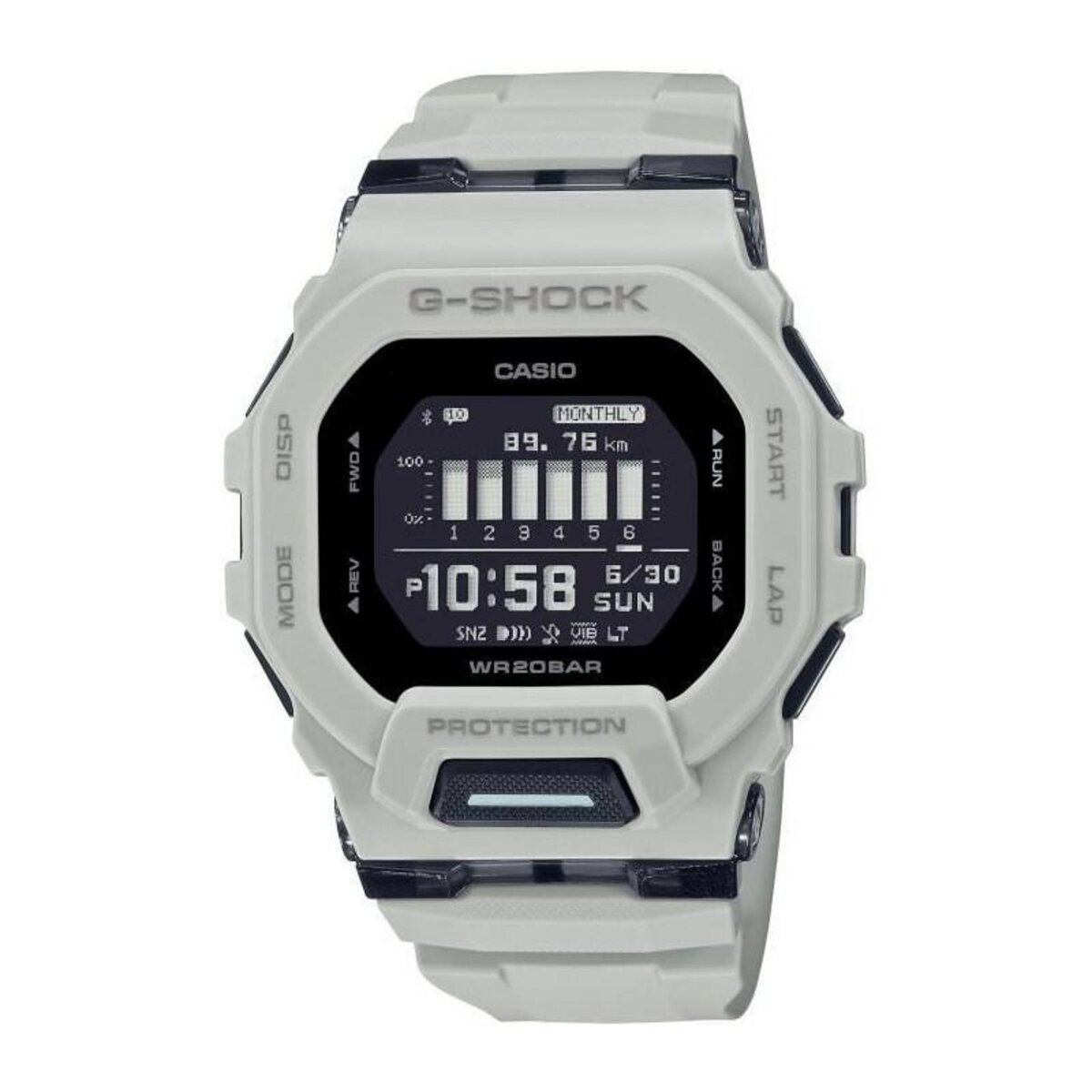 CASIO Montre - CASIO - G-Shock Sport - GBD-200UU-9ER - Blanc cassé