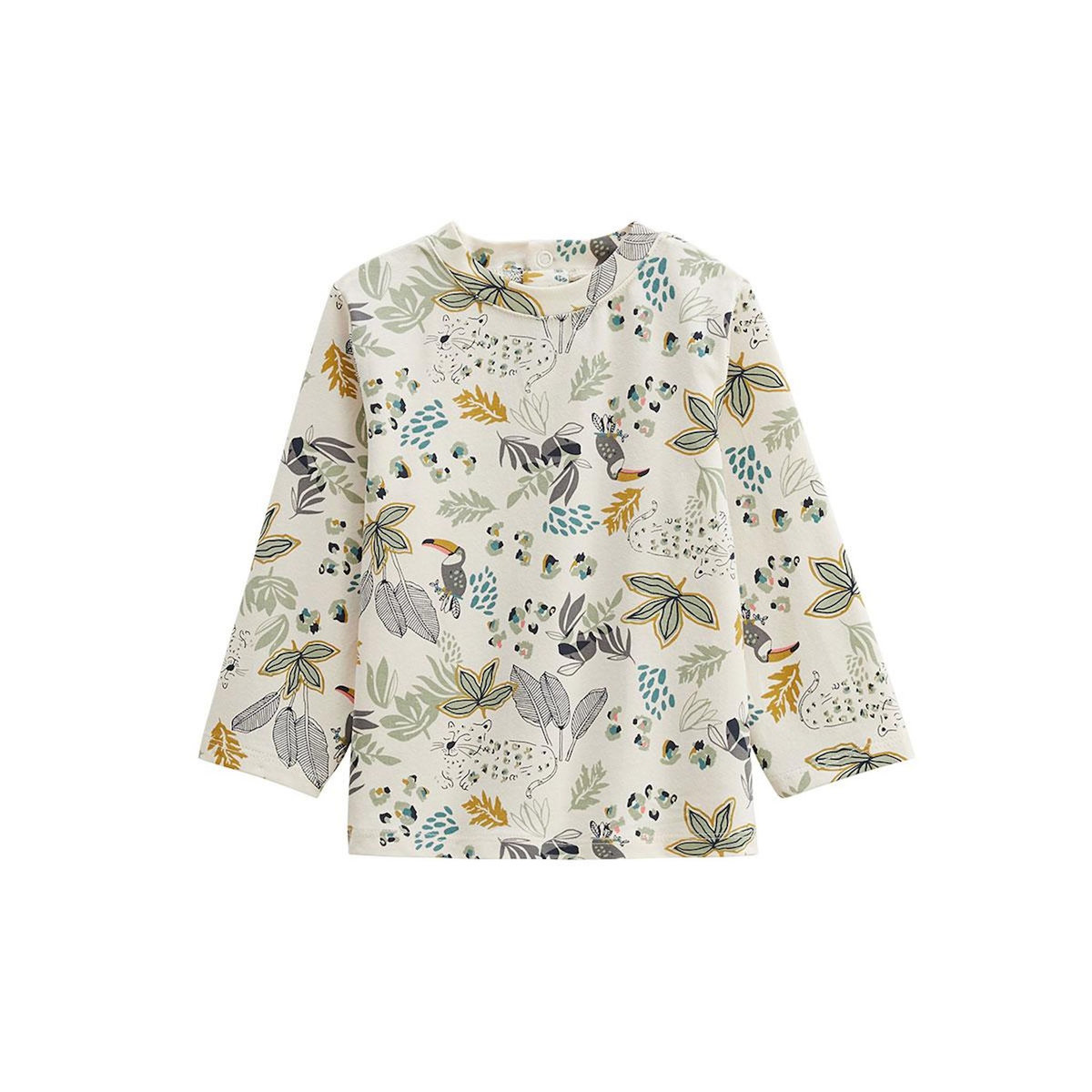 Petit Béguin Ensemble salopette bébé et t-shirt Boavista