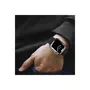 IBROZ Bracelet Apple Watch Cuir Loop 42/44/45mm noir